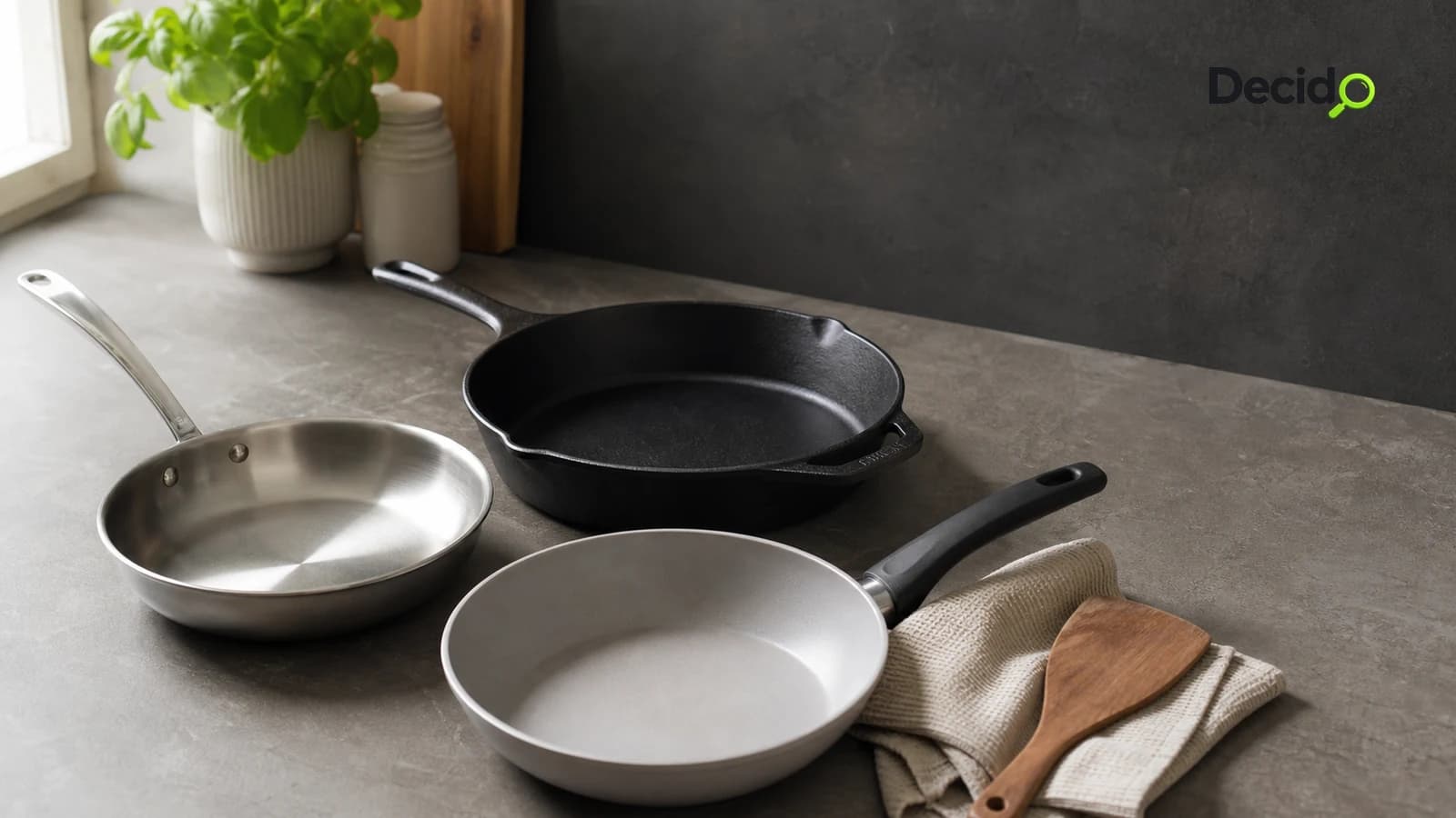 Stainless steel, cast iron or non-stick: which pan to choose