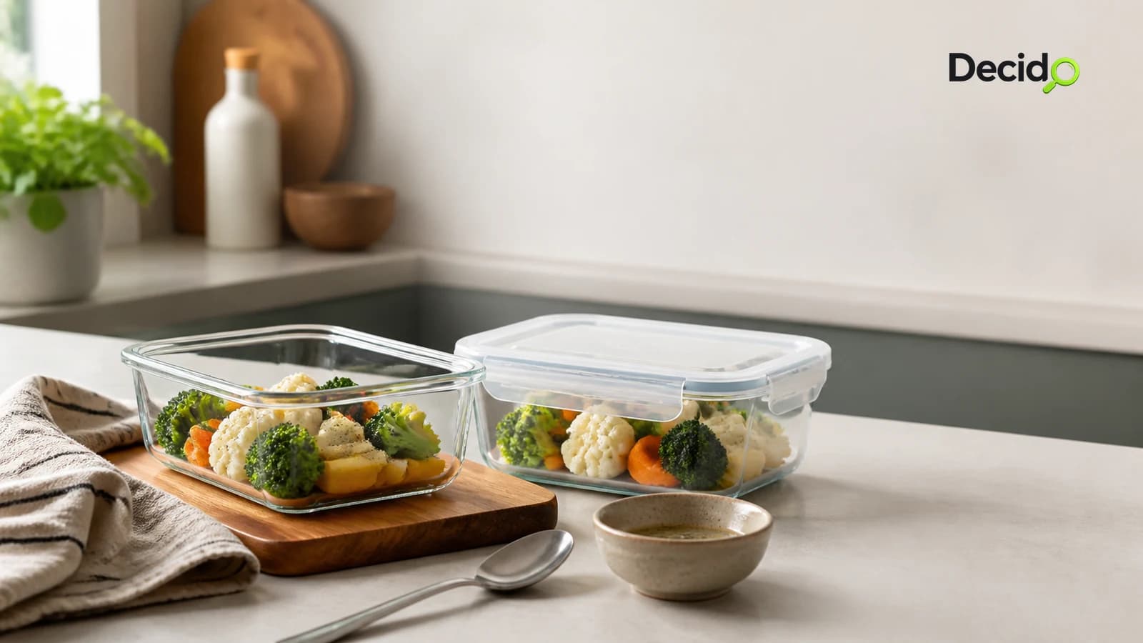 Glass or plastic for storing food?