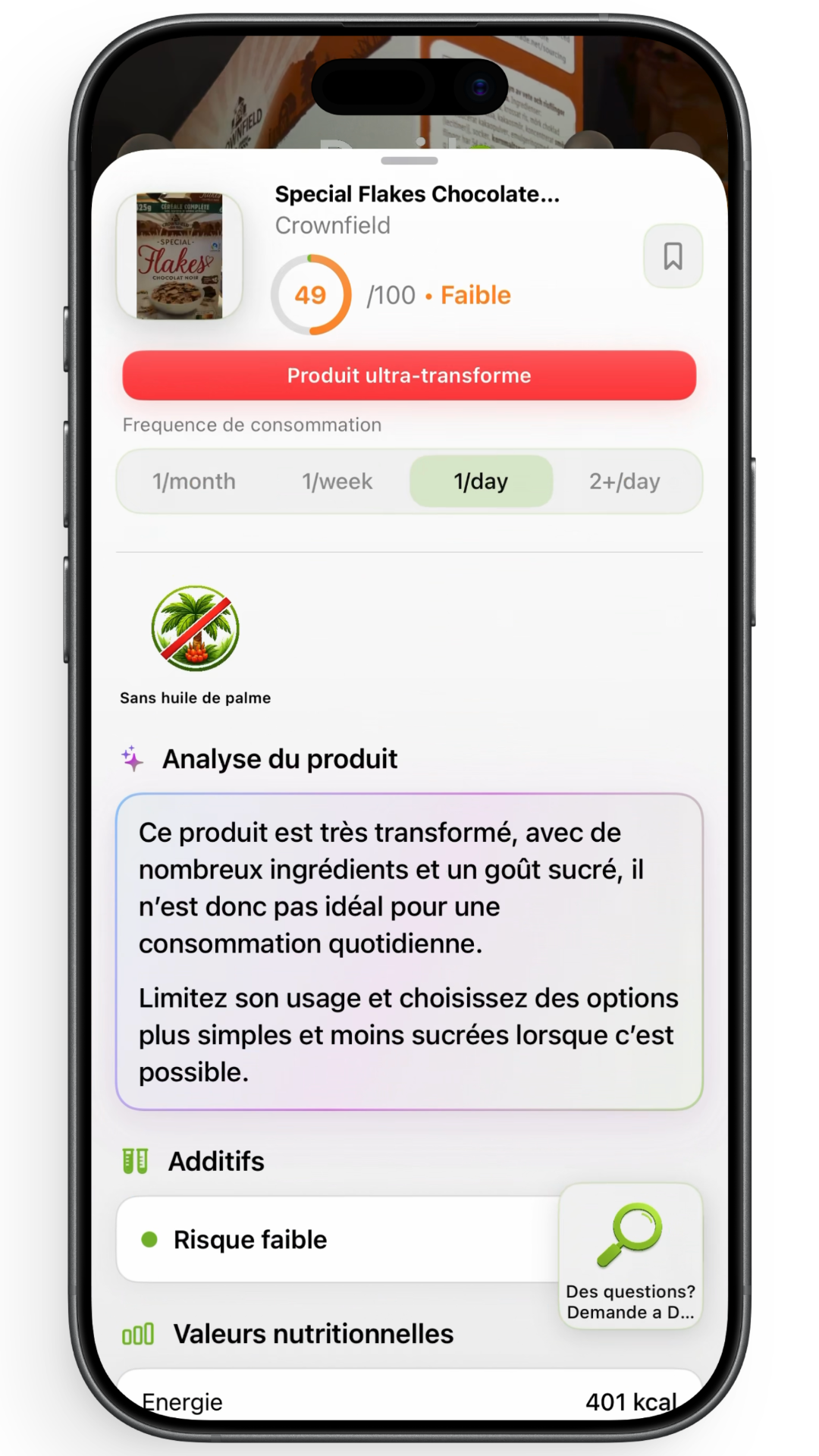 Aliments etape 3