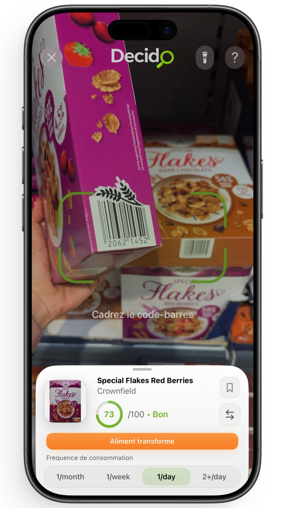 Aliments etape 4